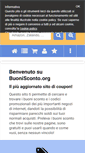 Mobile Screenshot of buonisconto.org